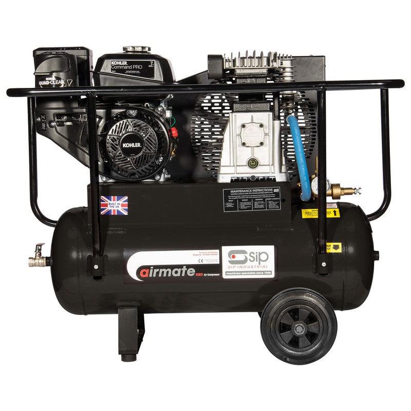 SIP 04328 ISKP7/50 Industrial Petrol Compressor / 50 Litre / 16 CFM / 150 PSI