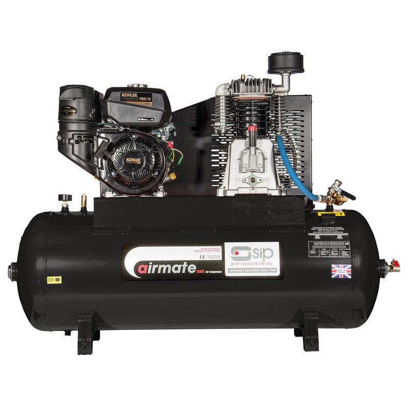 SIP 04331 ISKP7/150ES Industrial Petrol Compressor / 150 Litre / 16 CFM / 150 PSI
