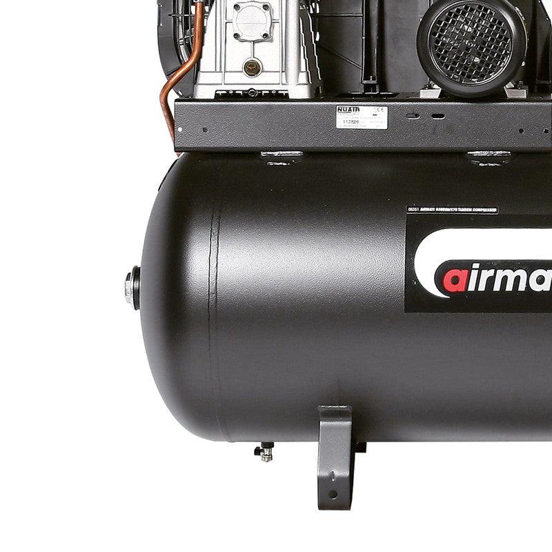 SIP 05251 B3800/270 Tandem Belt Drive Compressor / 270 Litre / 32CFM / 145 PSI