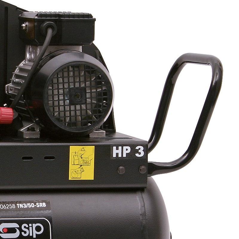 SIP 06258 TN3/50-SRB Belt Drive Compressor / 50 Litre / 13 CFM / 145 PSI