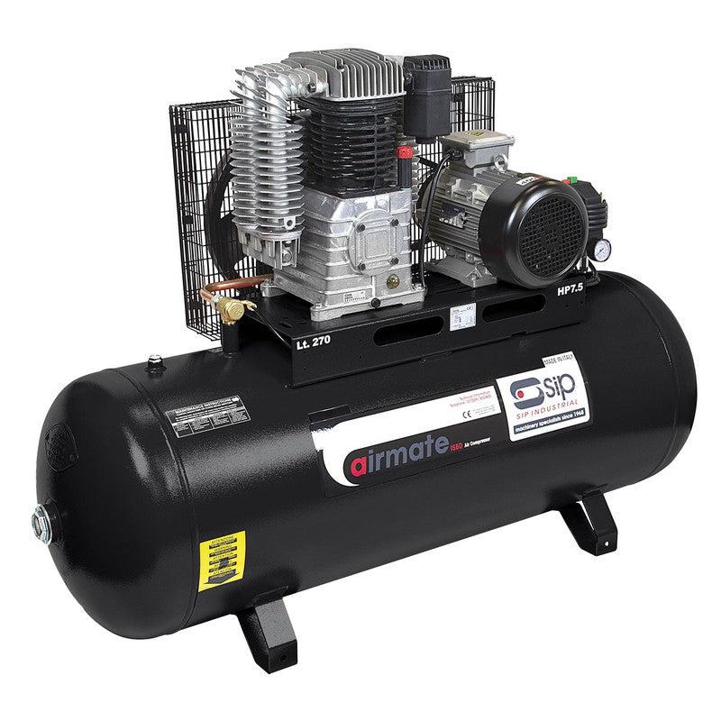SIP 06289 ISBD5.5/270 Industrial Electric Compressor / 270 Litre / 23.5 CFM / 160 PSI