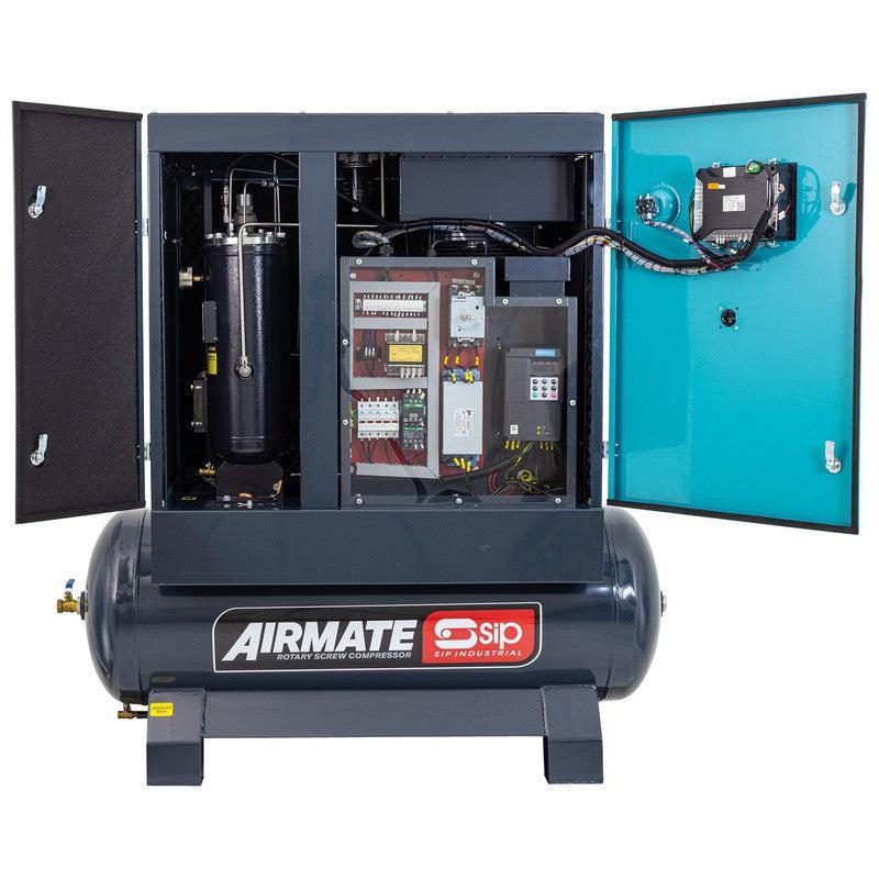 SIP 08258 VSDD Rotary Screw Compressor / 200 Litre / 25 CFM / 116 PSI / 5.5kW / 400v