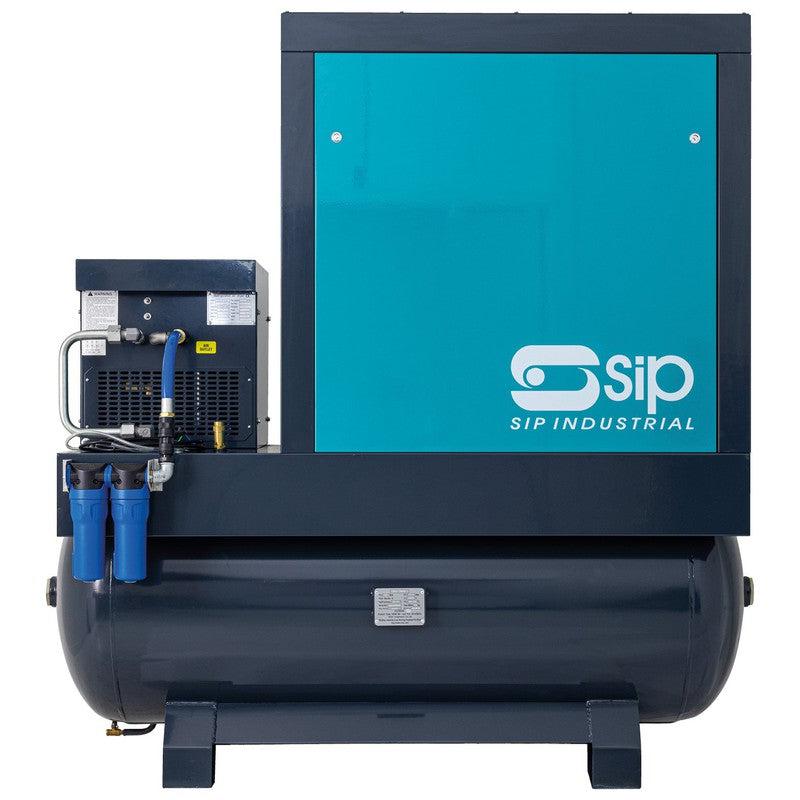 SIP 08274 VSDD/RDF Rotary Screw Compressor with Dryer & Filter / 500 Litre / 75 CFM / 116 PSI / 15kW / 400v