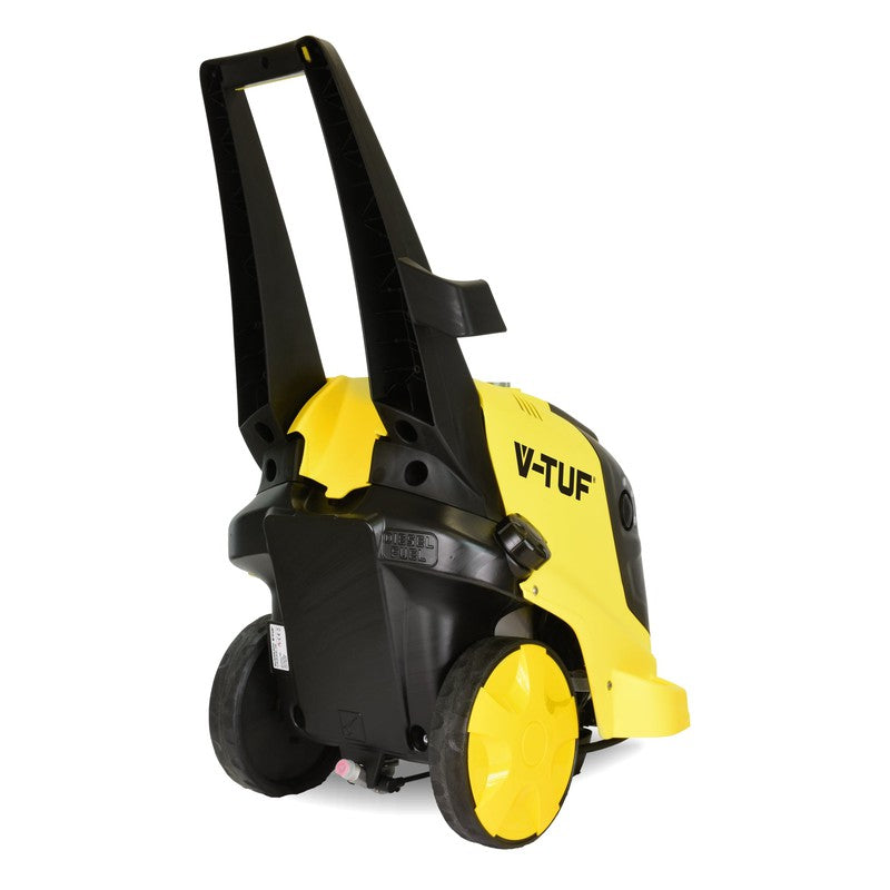 V-TUF HD140HOT Electric Hot Pressure Washer - Mobile 240v / 2000 PSI / 140 BAR / 480 LPH / 10M Hose